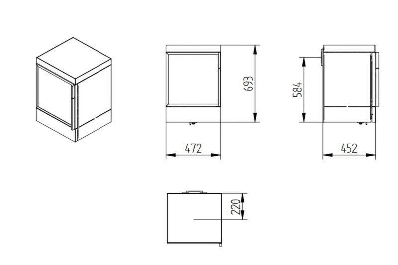 Cubic-wall